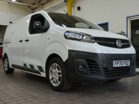 USED 2020 70 VAUXHALL VIVARO-E 3100 75kWh Dynamic Panel Van 5dr Electric Auto L1 H1 (136 ps) 3 SEATS APP SAT NAV ANDROID APPLE CARPLAY AIR CON BLUETOOTH REAR VIEW CAMERA CRUISE CONTROL PARKING SENSORS 2 OWNERS WE CAN REMOVE SHELVING RACKING LIGHTING LIVERY/GRAPHICS UPON REQUEST