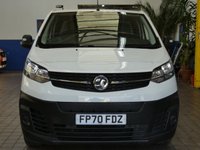 USED 2020 70 VAUXHALL VIVARO-E 3100 75kWh Dynamic Panel Van 5dr Electric Auto L1 H1 (136 ps) 3 SEATS APP SAT NAV ANDROID APPLE CARPLAY AIR CON BLUETOOTH REAR VIEW CAMERA CRUISE CONTROL PARKING SENSORS 2 OWNERS WE CAN REMOVE SHELVING RACKING LIGHTING LIVERY/GRAPHICS UPON REQUEST