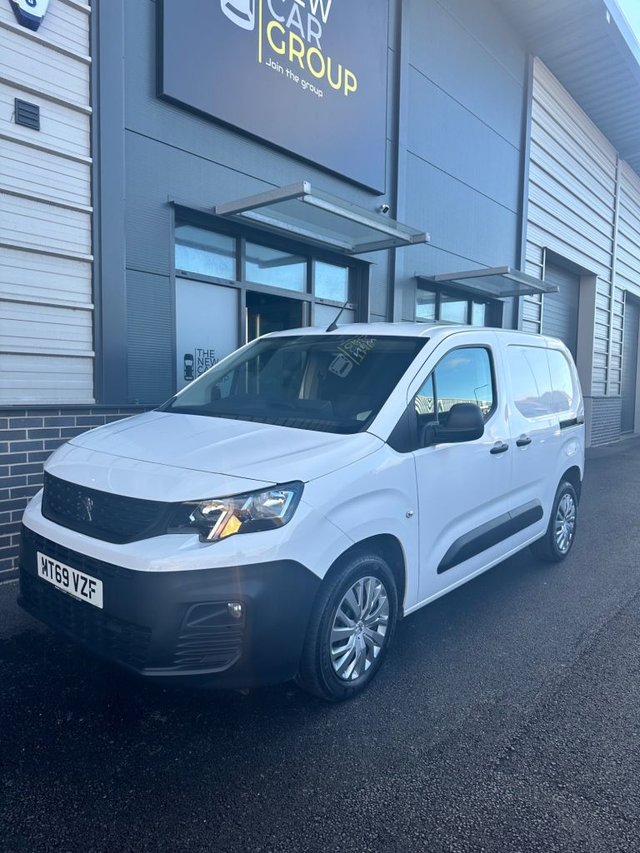 2019 69 Peugeot Partner 1.5 BlueHDi 1000 Professional Standard Panel Van 5dr Diesel Manual SWB Euro 6 (100 bhp)