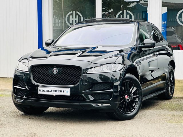 2016 16 Jaguar F-Pace 2.0 D180 PORTFOLIO OPEN PAN ROOF HEAD UP 360 CAMERA WIDE NAV VITUAL DASH ELECTRIC STEPS