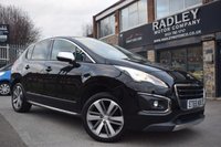 USED 2015 65 PEUGEOT 3008 1.6 BlueHDi Allure SUV 5dr Diesel ETG Euro 6 (s/s) (120 ps) EURO 6 ULEZ CAZ COMPLIANT SAT NAV