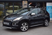 USED 2015 65 PEUGEOT 3008 1.6 BlueHDi Allure SUV 5dr Diesel ETG Euro 6 (s/s) (120 ps) EURO 6 ULEZ CAZ COMPLIANT SAT NAV