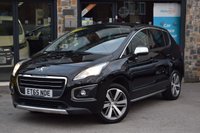 USED 2015 65 PEUGEOT 3008 1.6 BlueHDi Allure SUV 5dr Diesel ETG Euro 6 (s/s) (120 ps) EURO 6 ULEZ CAZ COMPLIANT SAT NAV