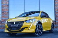 USED 2023 PEUGEOT 208 1.2 PureTech GT Hatchback 5dr Petrol EAT Euro 6 (s/s) (130 ps) PANORAMIC ROOF / FARO YELLOW