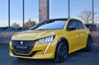 USED 2023 PEUGEOT 208 1.2 PureTech GT Hatchback 5dr Petrol EAT Euro 6 (s/s) (130 ps) PANORAMIC ROOF / FARO YELLOW