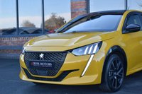 USED 2023 PEUGEOT 208 1.2 PureTech GT Hatchback 5dr Petrol EAT Euro 6 (s/s) (130 ps) PANORAMIC ROOF / FARO YELLOW