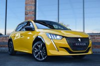 USED 2023 PEUGEOT 208 1.2 PureTech GT Hatchback 5dr Petrol EAT Euro 6 (s/s) (130 ps) PANORAMIC ROOF / FARO YELLOW
