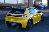 USED 2023 PEUGEOT 208 1.2 PureTech GT Hatchback 5dr Petrol EAT Euro 6 (s/s) (130 ps) PANORAMIC ROOF / FARO YELLOW