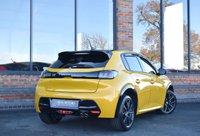 USED 2023 PEUGEOT 208 1.2 PureTech GT Hatchback 5dr Petrol EAT Euro 6 (s/s) (130 ps) PANORAMIC ROOF / FARO YELLOW
