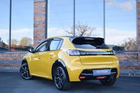 USED 2023 PEUGEOT 208 1.2 PureTech GT Hatchback 5dr Petrol EAT Euro 6 (s/s) (130 ps) PANORAMIC ROOF / FARO YELLOW