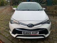 USED 2015 65 TOYOTA AVENSIS 1.6 D-4D Business Edition Touring Sports 5dr Diesel Manual Euro 6 (s/s) (112 bhp) 2015/65reg TOYOTA AVENSIS 1.6 D4D SPORTS TOURER 'BUSINESS EDITION' 5DR - EURO 6 TURBO DIESEL - ONLY &pound;20.00 P/A ROAD TAX - SATELLITE NAVIGATION - LEATHER / ALCANTARA TRIM