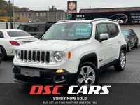 USED 2016 66 JEEP RENEGADE 1.6 MultiJetII Limited SUV 5dr Diesel Manual Euro 6 (s/s) (120 ps) TOP OF RANGE LIMITED MODEL