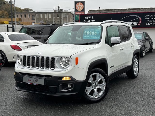 2016 66 Jeep Renegade 1.6 MultiJetII Limited SUV 5dr Diesel Manual Euro 6 (s/s) (120 ps)