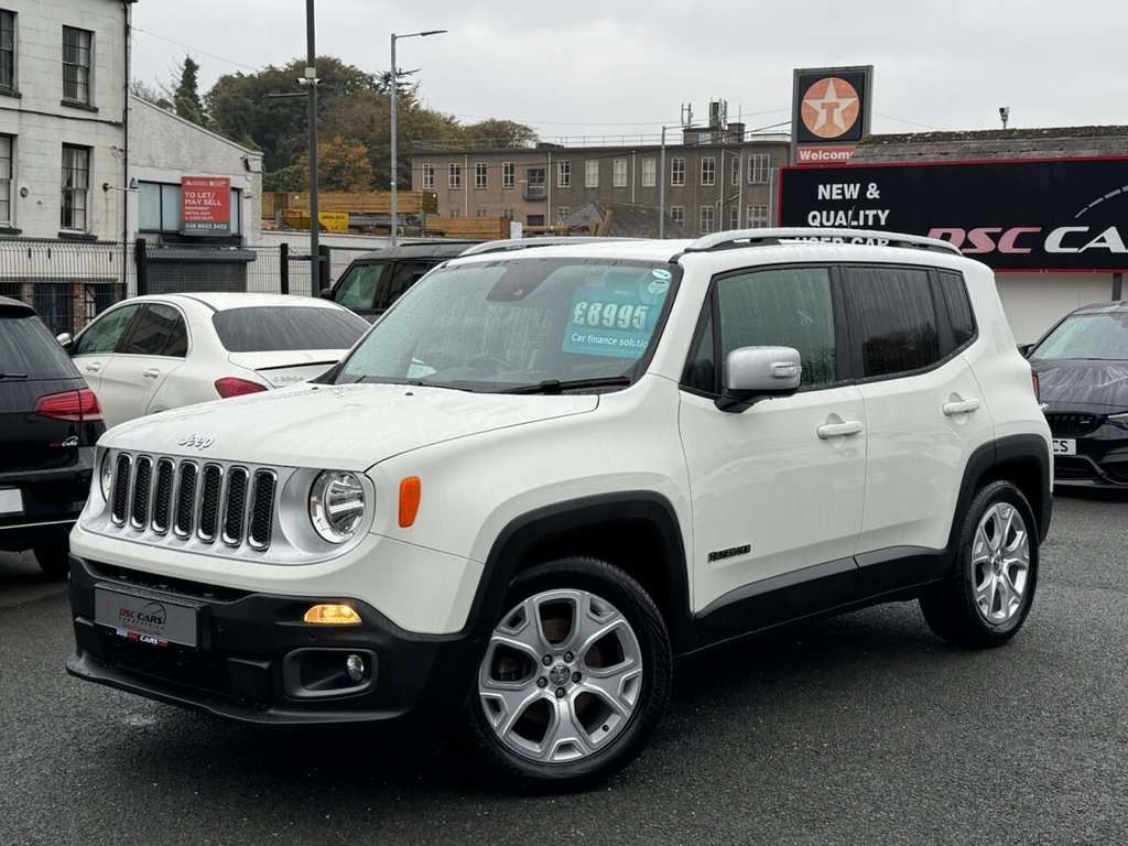 USED 2016 66 JEEP RENEGADE 1.6 MultiJetII Limited SUV 5dr Diesel Manual Euro 6 (s/s) (120 ps) TOP OF RANGE LIMITED MODEL