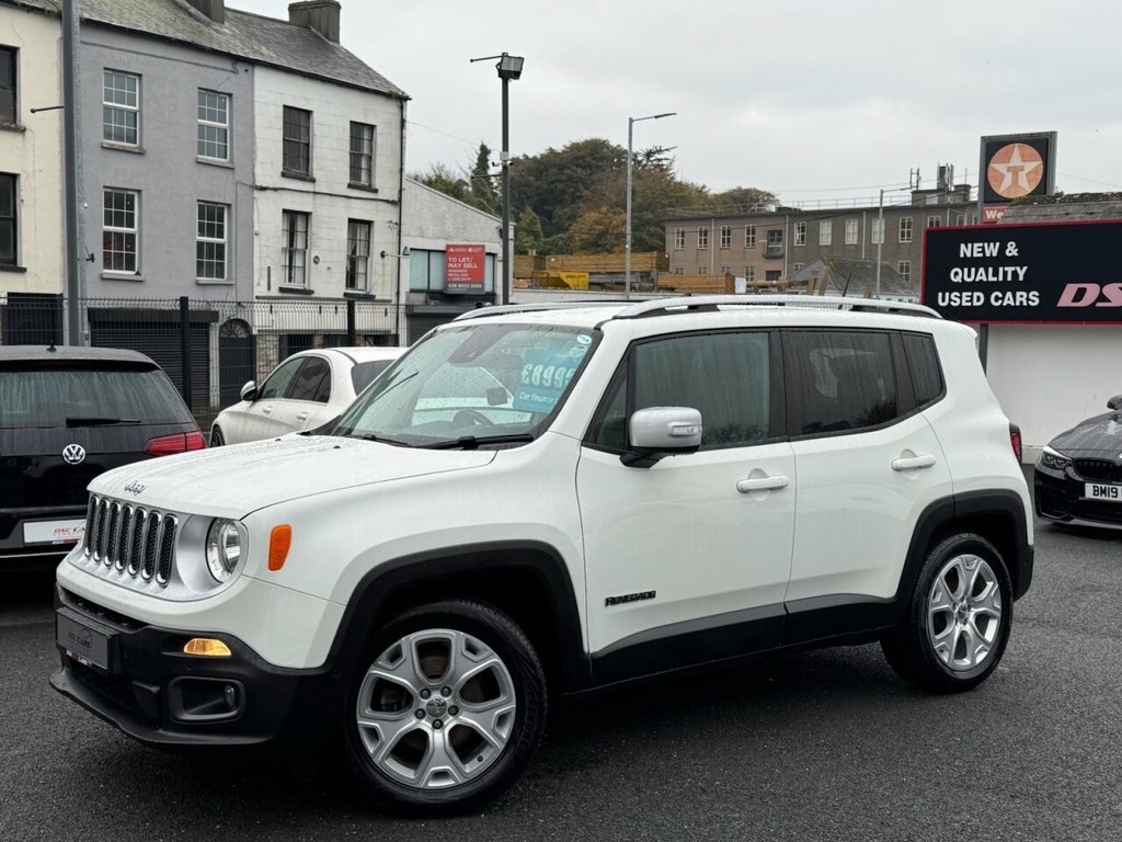 USED 2016 66 JEEP RENEGADE 1.6 MultiJetII Limited SUV 5dr Diesel Manual Euro 6 (s/s) (120 ps) TOP OF RANGE LIMITED MODEL