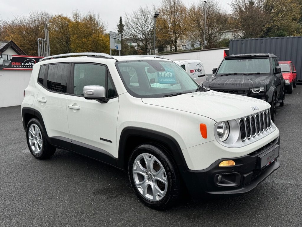 USED 2016 66 JEEP RENEGADE 1.6 MultiJetII Limited SUV 5dr Diesel Manual Euro 6 (s/s) (120 ps) TOP OF RANGE LIMITED MODEL