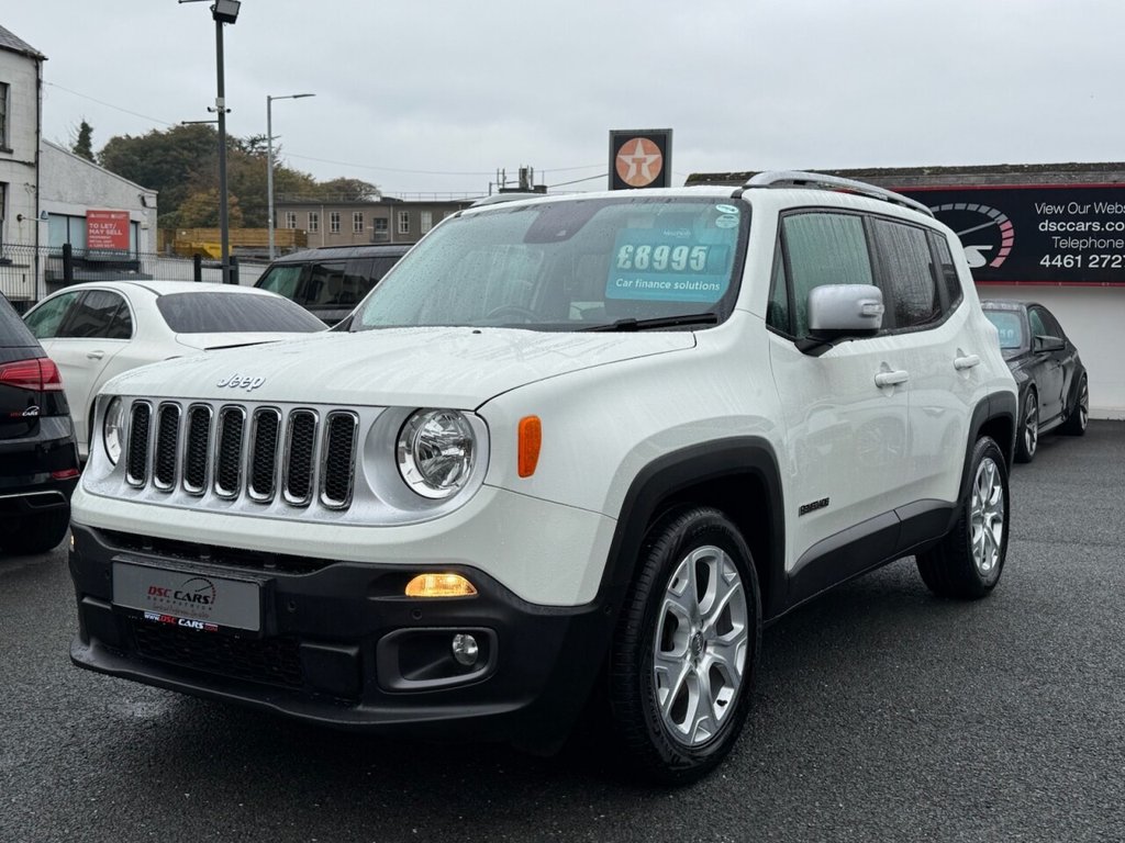 USED 2016 66 JEEP RENEGADE 1.6 MultiJetII Limited SUV 5dr Diesel Manual Euro 6 (s/s) (120 ps) TOP OF RANGE LIMITED MODEL