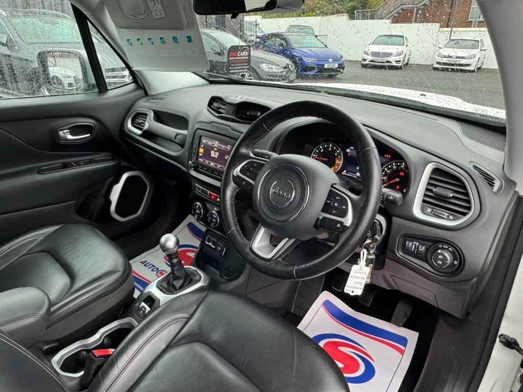 USED 2016 66 JEEP RENEGADE 1.6 MultiJetII Limited SUV 5dr Diesel Manual Euro 6 (s/s) (120 ps) TOP OF RANGE LIMITED MODEL