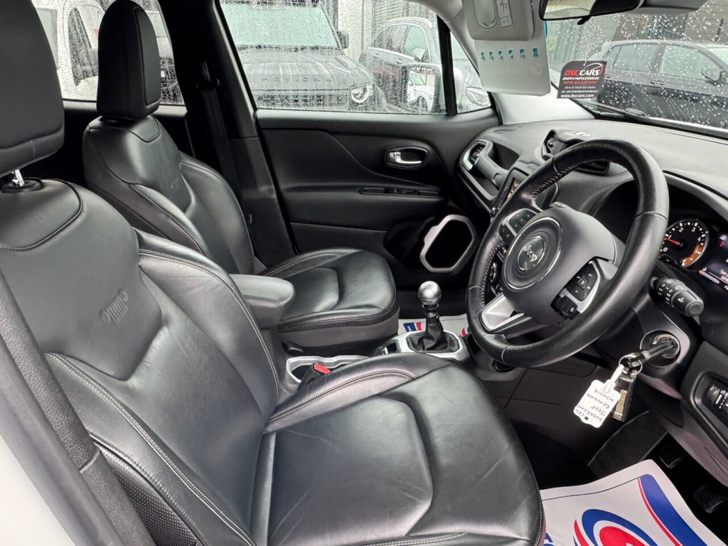 USED 2016 66 JEEP RENEGADE 1.6 MultiJetII Limited SUV 5dr Diesel Manual Euro 6 (s/s) (120 ps) TOP OF RANGE LIMITED MODEL