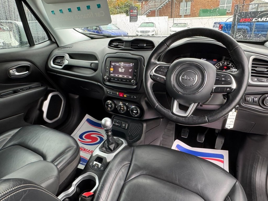 USED 2016 66 JEEP RENEGADE 1.6 MultiJetII Limited SUV 5dr Diesel Manual Euro 6 (s/s) (120 ps) TOP OF RANGE LIMITED MODEL