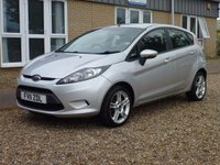 USED 2011 11 FORD FIESTA 1.6 TDCi ECOnetic DPF Hatchback 5dr Diesel Manual (98 g/km, 94 bhp) www.suffolkcarcentre.co.uk - Located at Reydon