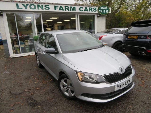 2018 18 Skoda Fabia 1.0 TSI SE Hatchback 5dr Petrol Manual Euro 6 (s/s) (95 ps)