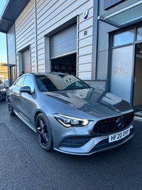 USED 2020 20 MERCEDES-BENZ CLA 1.3 CLA200 AMG Line Coupe 4dr Petrol 7G-DCT Euro 6 (s/s) (163 ps) 