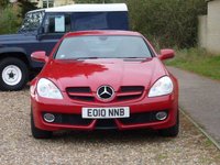USED 2010 10 MERCEDES-BENZ SLK 1.8 SLK200K Convertible 2dr Petrol Manual Euro 4 (184 ps) www.suffolkcarcentre.co.uk - Located at Reydon