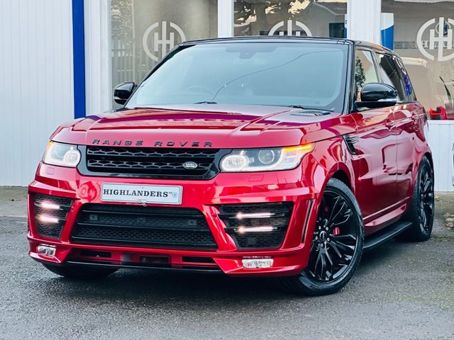 2015 15 Land Rover Range Rover Sport 3.0 SDV6 AUTOBIOGRAPHY DYNAMIC LUMMA KIT BLACK PACK PAN ROOF HEAT & COOL SEATS SAT NAV REAR CAM STEPS
