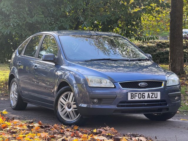 2006 06 Ford Focus 1.6 Ghia Hatchback 5dr Petrol Manual (161 g/km, 99 bhp)