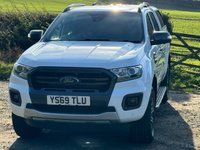 USED 2019 69 FORD RANGER 2.0 EcoBlue Wildtrak Pickup Double Cab 4dr Diesel Auto 4WD Euro 6 (s/s) (213 ps) NO VAT ++NO VAT ++NO VAT