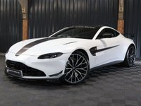 USED 2021 71 ASTON MARTIN VANTAGE 4.0 V8 F1 Edition Coupe 2dr Petrol Auto Euro 6 (535 ps) PAINT PROTECTION FILM, SATIN WHITE, FULL ASTON HISTORY, SERVICE PACK, 12M WARRANTY, UPGRADED INTAKE, GPF DELETE, EXHAUST TIP UPGRADE