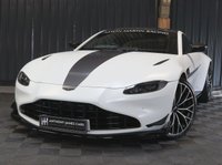 USED 2021 71 ASTON MARTIN VANTAGE 4.0 V8 F1 Edition Coupe 2dr Petrol Auto Euro 6 (535 ps) PAINT PROTECTION FILM, SATIN WHITE, FULL ASTON HISTORY, SERVICE PACK, 12M WARRANTY, UPGRADED INTAKE, GPF DELETE, EXHAUST TIP UPGRADE