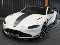 USED 2021 71 ASTON MARTIN VANTAGE 4.0 V8 F1 Edition Coupe 2dr Petrol Auto Euro 6 (535 ps) PAINT PROTECTION FILM, SATIN WHITE, FULL ASTON HISTORY, SERVICE PACK, 12M WARRANTY, UPGRADED INTAKE, GPF DELETE, EXHAUST TIP UPGRADE