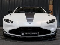USED 2021 71 ASTON MARTIN VANTAGE 4.0 V8 F1 Edition Coupe 2dr Petrol Auto Euro 6 (535 ps) PAINT PROTECTION FILM, SATIN WHITE, FULL ASTON HISTORY, SERVICE PACK, 12M WARRANTY, UPGRADED INTAKE, GPF DELETE, EXHAUST TIP UPGRADE