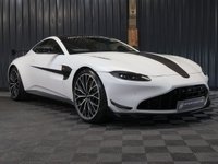 USED 2021 71 ASTON MARTIN VANTAGE 4.0 V8 F1 Edition Coupe 2dr Petrol Auto Euro 6 (535 ps) PAINT PROTECTION FILM, SATIN WHITE, FULL ASTON HISTORY, SERVICE PACK, 12M WARRANTY, UPGRADED INTAKE, GPF DELETE, EXHAUST TIP UPGRADE