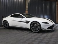 USED 2021 71 ASTON MARTIN VANTAGE 4.0 V8 F1 Edition Coupe 2dr Petrol Auto Euro 6 (535 ps) PAINT PROTECTION FILM, SATIN WHITE, FULL ASTON HISTORY, SERVICE PACK, 12M WARRANTY, UPGRADED INTAKE, GPF DELETE, EXHAUST TIP UPGRADE