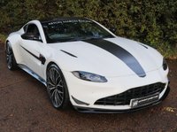 USED 2021 71 ASTON MARTIN VANTAGE 4.0 V8 F1 Edition Coupe 2dr Petrol Auto Euro 6 (535 ps) PAINT PROTECTION FILM, SATIN WHITE, FULL ASTON HISTORY, SERVICE PACK, 12M WARRANTY, UPGRADED INTAKE, GPF DELETE, EXHAUST TIP UPGRADE
