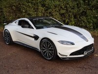 USED 2021 71 ASTON MARTIN VANTAGE 4.0 V8 F1 Edition Coupe 2dr Petrol Auto Euro 6 (535 ps) PAINT PROTECTION FILM, SATIN WHITE, FULL ASTON HISTORY, SERVICE PACK, 12M WARRANTY, UPGRADED INTAKE, GPF DELETE, EXHAUST TIP UPGRADE
