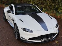 USED 2021 71 ASTON MARTIN VANTAGE 4.0 V8 F1 Edition Coupe 2dr Petrol Auto Euro 6 (535 ps) PAINT PROTECTION FILM, SATIN WHITE, FULL ASTON HISTORY, SERVICE PACK, 12M WARRANTY, UPGRADED INTAKE, GPF DELETE, EXHAUST TIP UPGRADE
