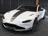 USED 2021 71 ASTON MARTIN VANTAGE 4.0 V8 F1 Edition Coupe 2dr Petrol Auto Euro 6 (535 ps) PAINT PROTECTION FILM, SATIN WHITE, FULL ASTON HISTORY, SERVICE PACK, 12M WARRANTY, UPGRADED INTAKE, GPF DELETE, EXHAUST TIP UPGRADE