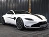 USED 2021 71 ASTON MARTIN VANTAGE 4.0 V8 F1 Edition Coupe 2dr Petrol Auto Euro 6 (535 ps) PAINT PROTECTION FILM, SATIN WHITE, FULL ASTON HISTORY, SERVICE PACK, 12M WARRANTY, UPGRADED INTAKE, GPF DELETE, EXHAUST TIP UPGRADE