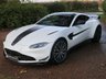 USED 2021 71 ASTON MARTIN VANTAGE 4.0 V8 F1 Edition Coupe 2dr Petrol Auto Euro 6 (535 ps) PAINT PROTECTION FILM, SATIN WHITE, FULL ASTON HISTORY, SERVICE PACK, 12M WARRANTY, UPGRADED INTAKE, GPF DELETE, EXHAUST TIP UPGRADE