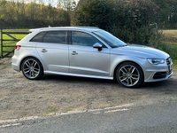 USED 2015 AUDI S3 2.0 TFSI Sportback 5dr Petrol S Tronic quattro Euro 6 (s/s) (Nav) (300 ps) &pound;2810 FACTORY EXTRAS EURO 6