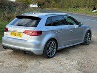 USED 2015 AUDI S3 2.0 TFSI Sportback 5dr Petrol S Tronic quattro Euro 6 (s/s) (Nav) (300 ps) &pound;2810 FACTORY EXTRAS EURO 6