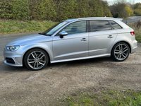 USED 2015 AUDI S3 2.0 TFSI Sportback 5dr Petrol S Tronic quattro Euro 6 (s/s) (Nav) (300 ps) &pound;2810 FACTORY EXTRAS EURO 6