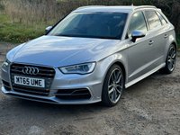 USED 2015 AUDI S3 2.0 TFSI Sportback 5dr Petrol S Tronic quattro Euro 6 (s/s) (Nav) (300 ps) &pound;2810 FACTORY EXTRAS EURO 6
