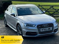 USED 2015 AUDI S3 2.0 TFSI Sportback 5dr Petrol S Tronic quattro Euro 6 (s/s) (Nav) (300 ps) &pound;2810 FACTORY EXTRAS EURO 6