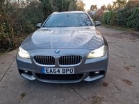 USED 2014 64 BMW 5 SERIES 2 2.0 520d M Sport Touring 5dr Diesel Auto Euro 6 (s/s) (190 ps) 5d AUTO 187 BHP 