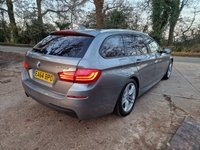 USED 2014 64 BMW 5 SERIES 2 2.0 520d M Sport Touring 5dr Diesel Auto Euro 6 (s/s) (190 ps) 5d AUTO 187 BHP 
